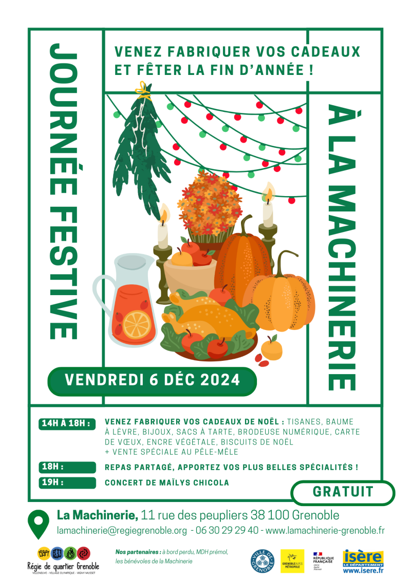 Affiche journée festive Machinerie